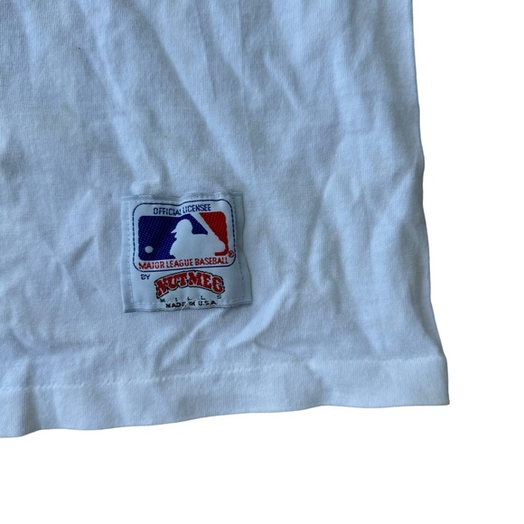 1989 Nutmeg Chicago Cubs MLB World Series Champions Graphic Tee Shirt Baseball - Picture 4 of 8